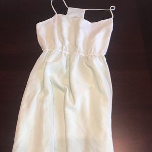 Ladies dress size L light green Forever 21